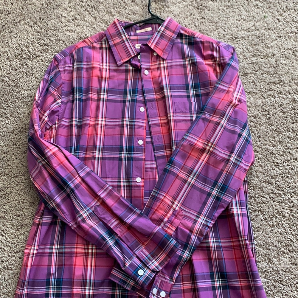 Men’s long sleeve button down shirt